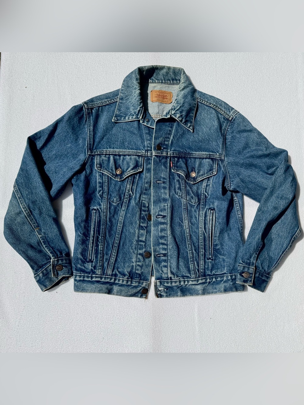 Vintage 1984 Levi’s Type III 70506 0216 Trucker Denim Jacket Sz 40 USA Near Mint